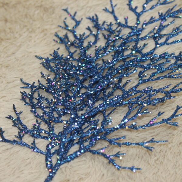 Giant Coral Blue Spray - Masons Home Decor